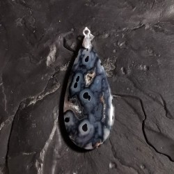 Agate - pendentif pièce unique 6 - 2e chakra
